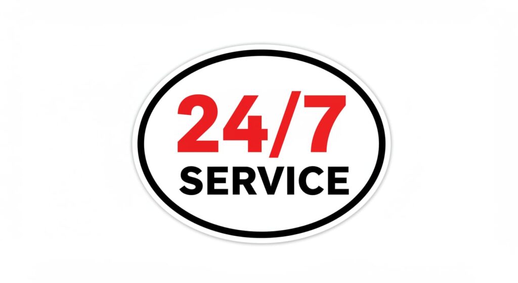 24hr service